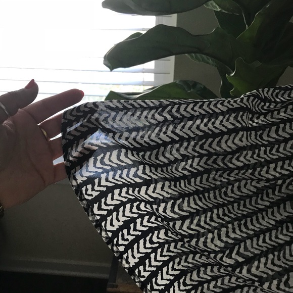 Jcrew Lightweight  Herringbone Blouse - Picture 4 of 5